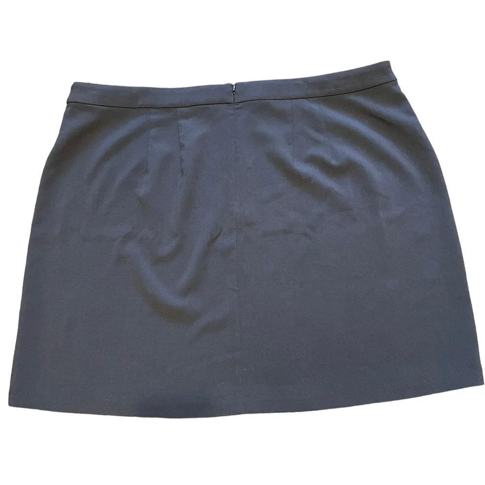 Eloquii Navy Blue Pencil Skirt Size 22 - Picture 2 of 7